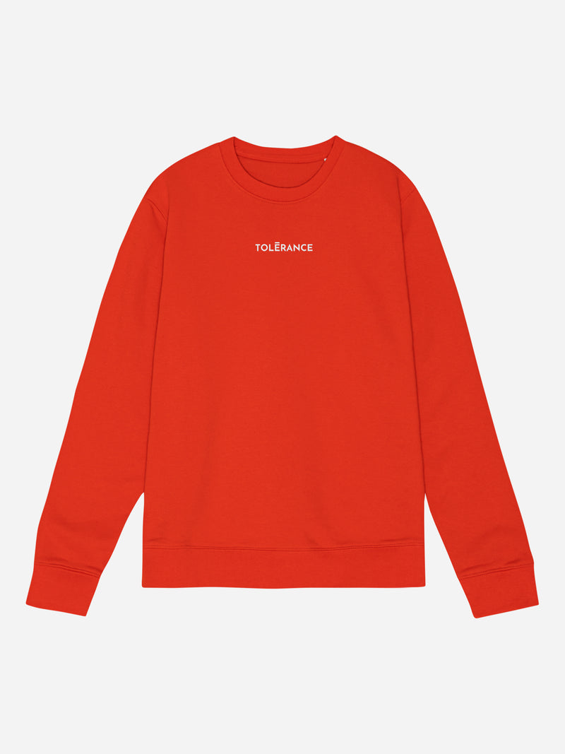 THE ORGANIC SWEATSHIRT - RED