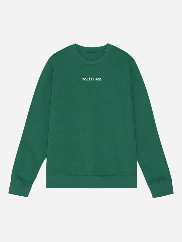 THE ORGANIC SWEATSHIRT - DARK GREEN